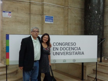 El Dr. Fernando Pablo Nápoli junto a la Dra Mónica Marquina